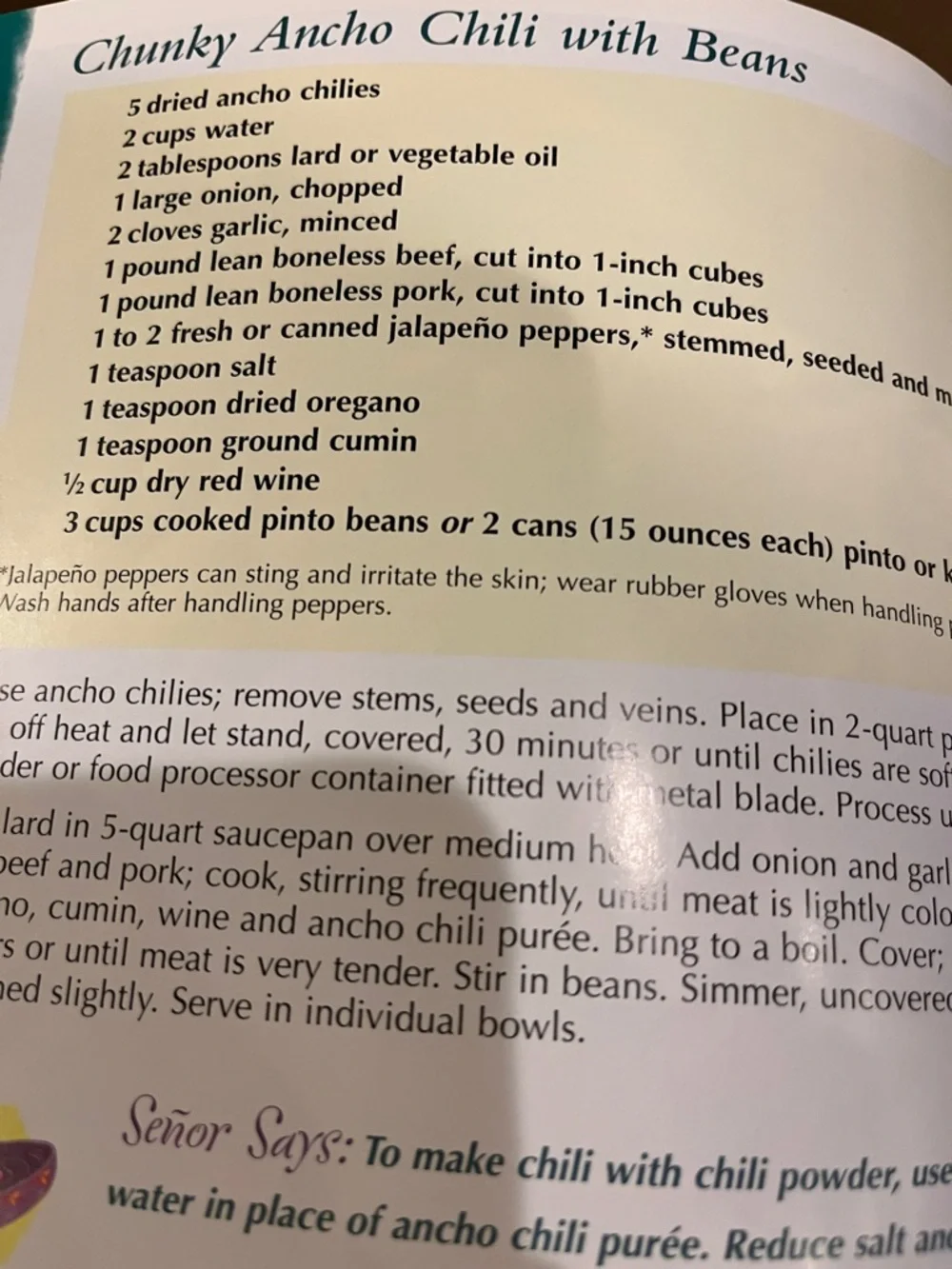 Favorite Brand Name Classic Mexican Recipes Cookbook - Red hard Cover